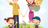 familia con mascota
